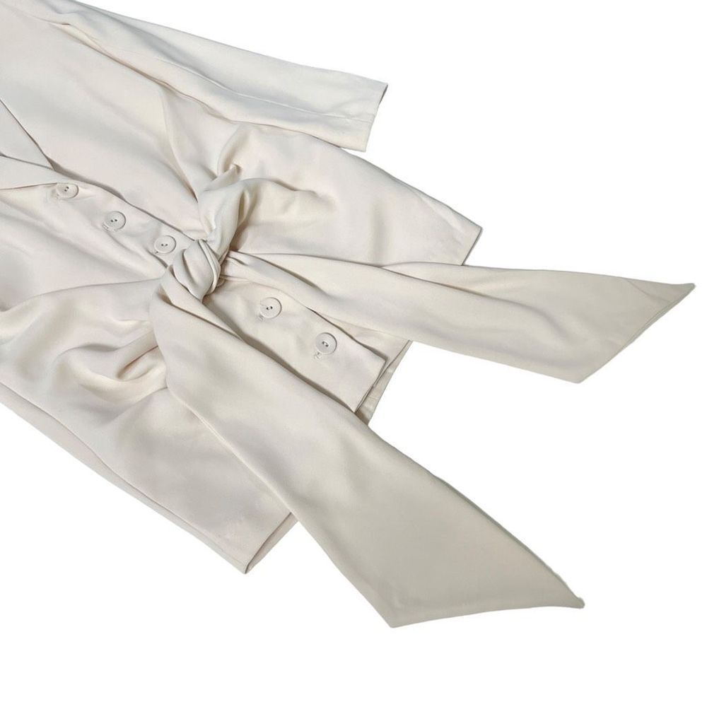 L'Academie The Rosemarie Mini Dress in Ivory - Picture 5 of 14